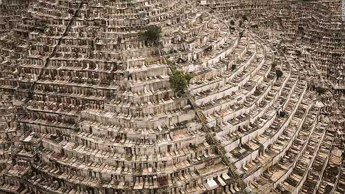 Striking photos capture Hong Kong's crowded cemeteries