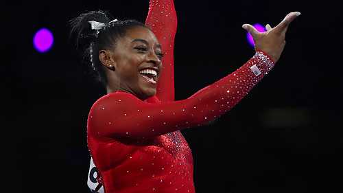 Simone Biles Just Casually Tied A Gymnastics World Record