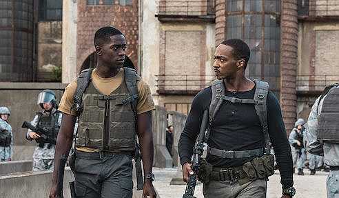 For Your Viewing Pleasure: Anthony Mackie And Damson Idris Star In Netflix’s New Sci-Fir Shoot-Em-Up “Outside The Wire” [Video]