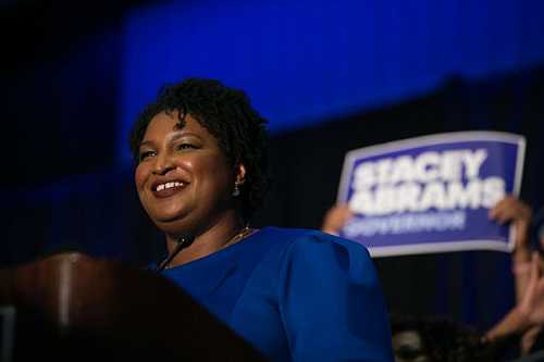 ‘Shoot Them on Sight’: Stacey Abrams’ Campaign Harassed by White Nationalists; Republican Brian Kemp and Georgia Media Say Nothing ‘Shoot Them on Sight’: Stacey Abrams’ Campaign Harassed by White Nationalists; Republican Brian Kemp and Georgia Media Say Nothing