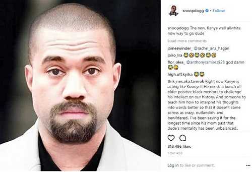 Snoop Dogg Rips Into Kanye For Loving Trump: ‘F**k You!’ Snoop Dogg Rips Into Kanye For Loving Trump: ‘F**k You!’