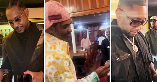 Celebrities Carmelo Anthony, Jim Jones, and Maino Support Black-Owned Jewelry Brand During NYC Fashion Week Celebrities Carmelo Anthony, Jim Jones, and Maino Support Black-Owned Jewelry Brand During NYC Fashion Week