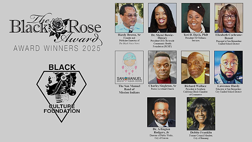 Black Rose Winners and Black History Celebration Announced