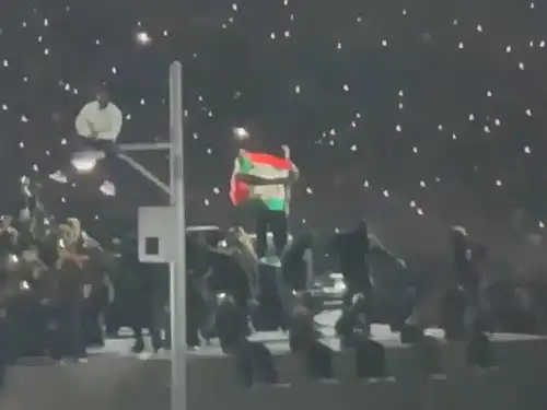Super Bowl halftime dancer with Palestinian-Sudanese flag punished, but won’t be charged - Face2Face Africa