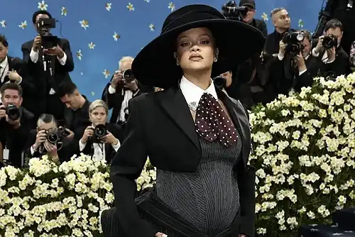 Rihanna's Pregnancy Announcement - 2025 Met Gala