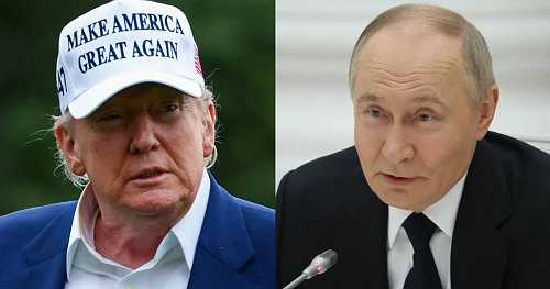 Trump lashes out at Putin, calling him 