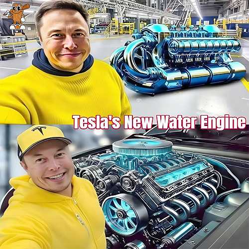 Elon Musk Drops Bombshell: Tesla’s Revolutionary Water Engine Could Change Everything. In a shocking announcement, Elon Musk unveiled a Tesla innovation that no one saw coming—a cutting-edge engine that runs on water. Could this be the breakthrough that makes fossil fuels and lithium batteries obsolete? The implications are huge, and the technology behind it is even more surprising. What does this mean for the future of transportation—and is the world ready for it? - News