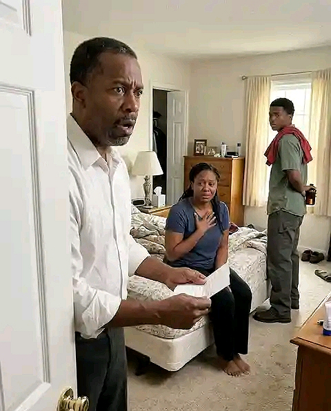 Daddy, our gateman always comes inside your bedroom to touch mummys body with a red cloth anytime...