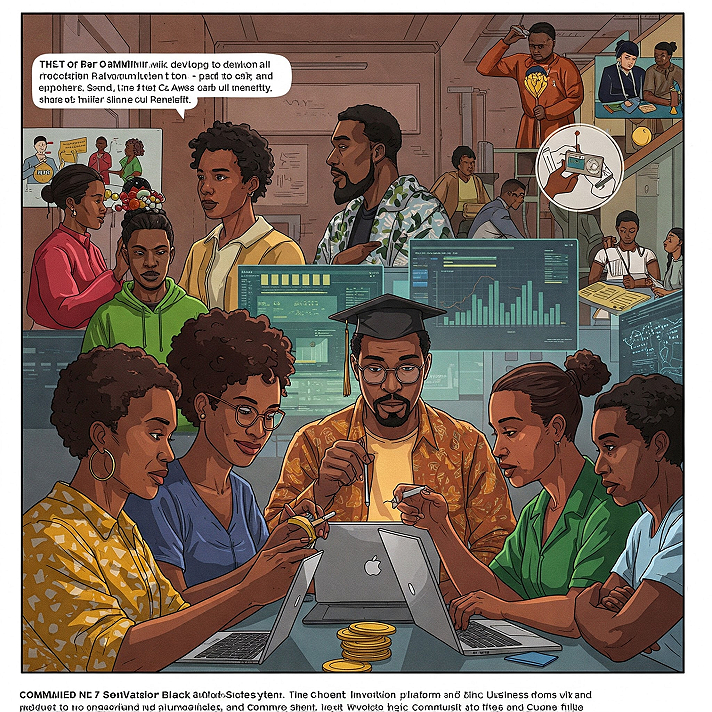 We black people are very innovative and should pursue developing our own  systems and ways to teach...