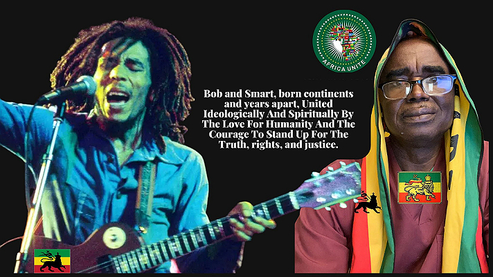 Bob and Smart,......Born Continents And Years Apart, United Ideologically And Spiritually By The...
