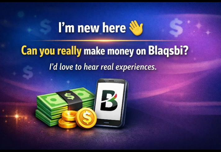 Please Guys, Im new here 👋 can I really make money on this blaqsbi? I need to hear from...