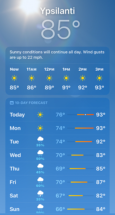 This is insane#SuperHeatWave