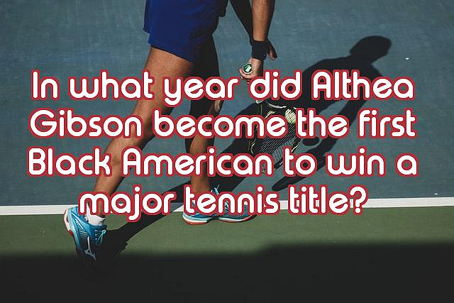 How Well Do You Know Blacks in Sports