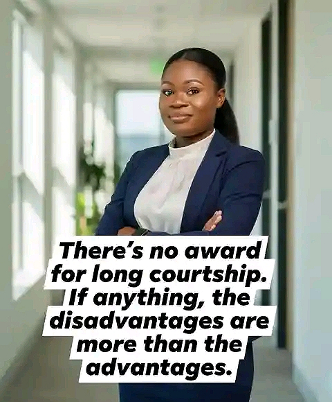 When the relationship started, you both agreed to get married within one year or at most two years....